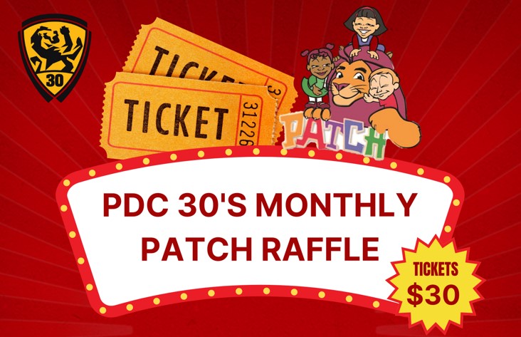 PDC 30's New Monthly PATCH Raffle